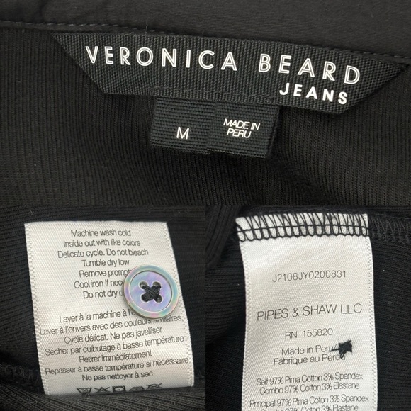 Veronica Beard Coralee Puff Sleeve Top - Picture 14 of 15